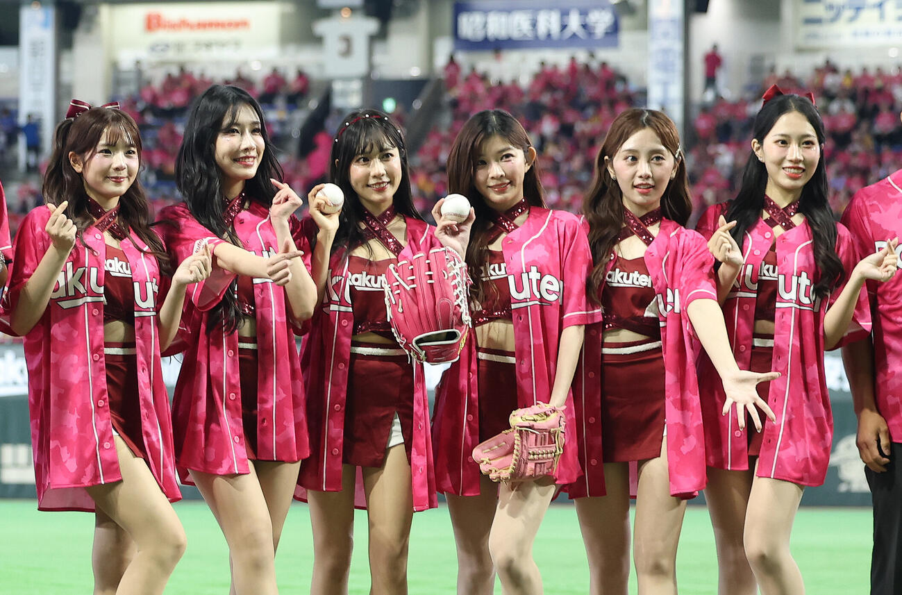 楽天モンキーズのチア（2026年6月22日撮影）