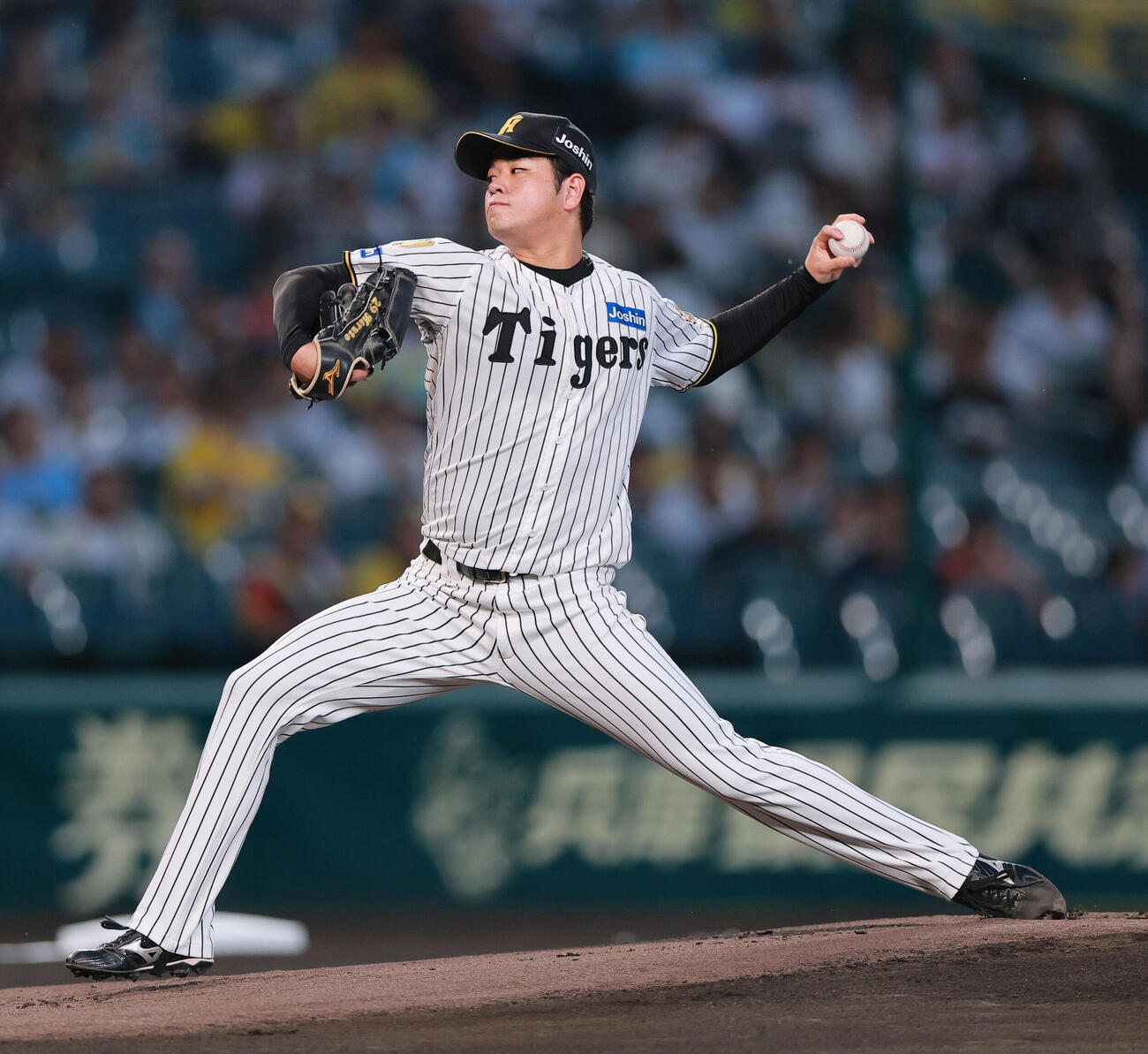阪神対広島　阪神先発の高橋遥人（撮影・上山淳一）