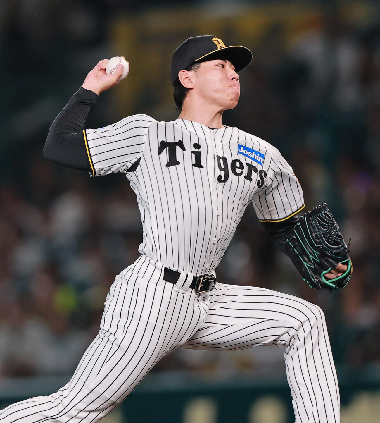阪神対広島　9回表に登板する阪神工藤泰成（撮影・上山淳一）