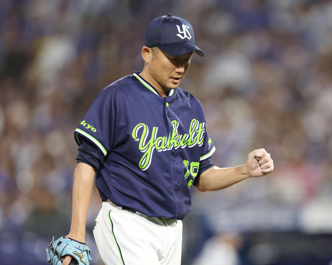 ヤクルト石川雅規（2024年撮影）