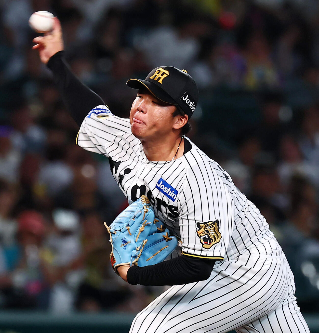 阪神対広島　　広島戦に先発する阪神村上頌樹(撮影・加藤哉）