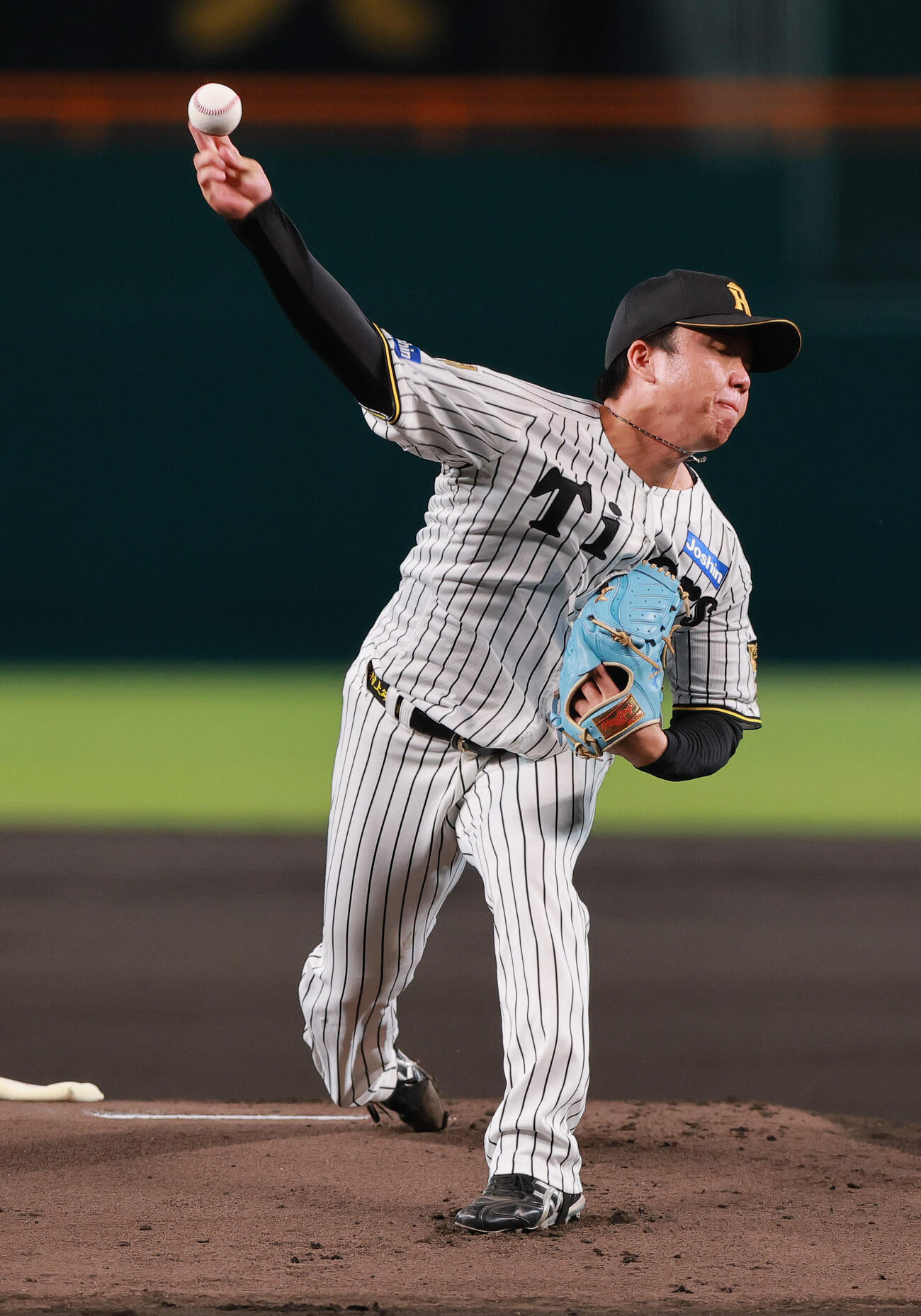 阪神対広島　阪神先発の村上頌樹（撮影・上山淳一）