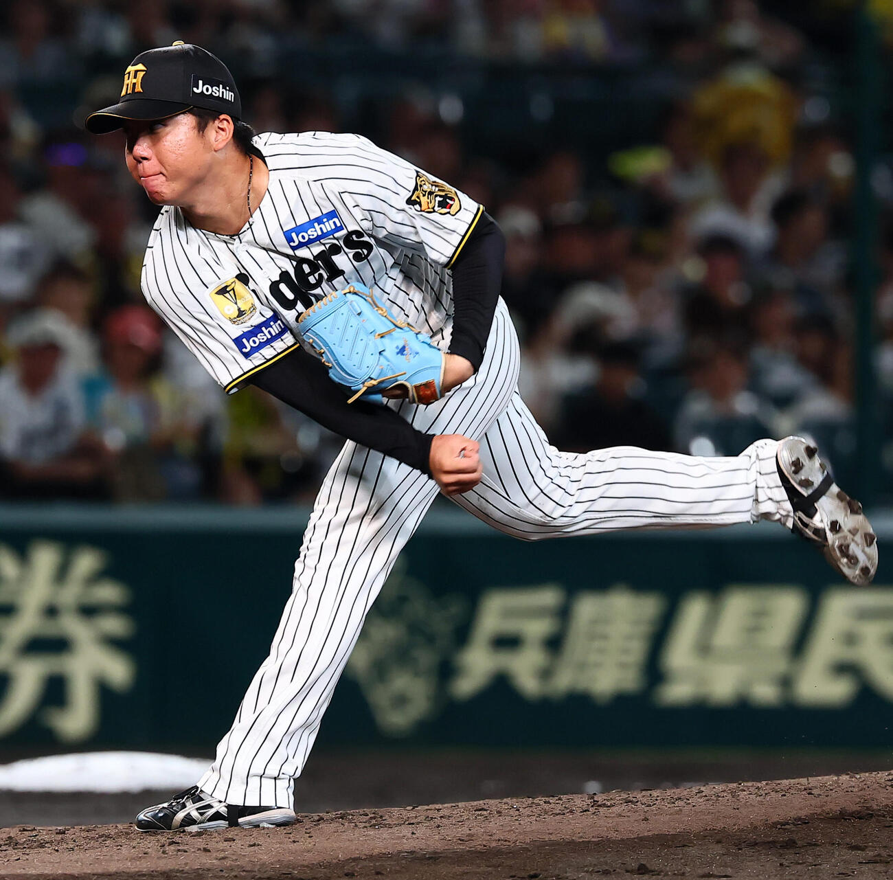 阪神対広島　広島戦に先発する阪神村上頌樹(撮影・加藤哉）