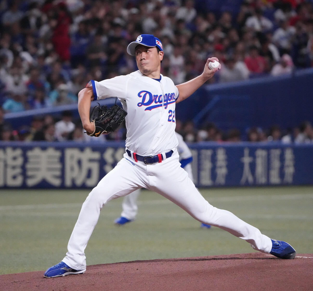 中日対広島　中日先発の大野雄大（撮影・森本幸一）