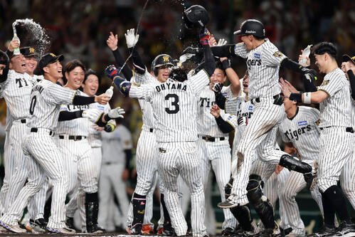 【阪神】今季7度目サヨナラ胜ちで优胜！大山が剧的弾２位巨人とゲーム差0・5に広げる – プロ野球 : 日刊supoto