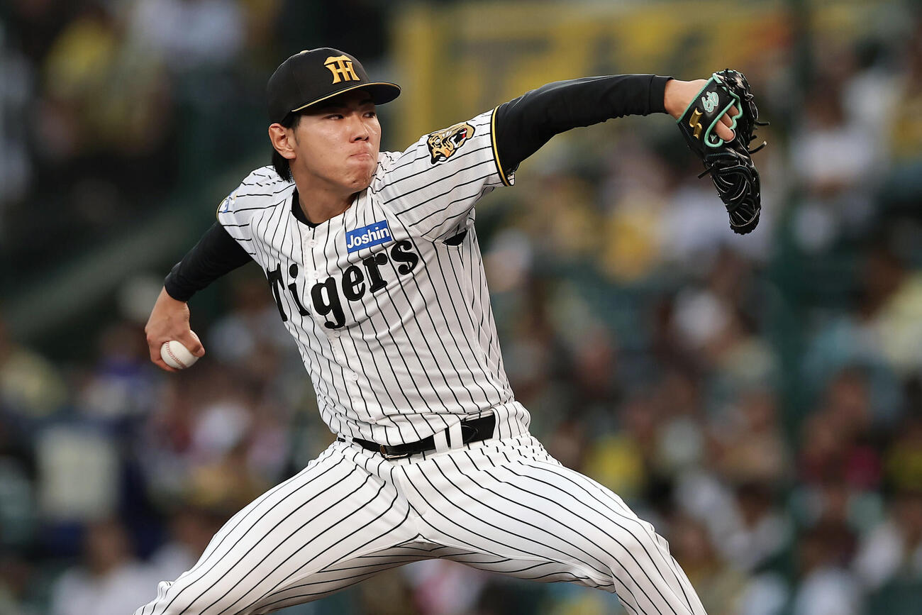 阪神対DeNA　阪神7番手の工藤泰成（撮影・前田充）