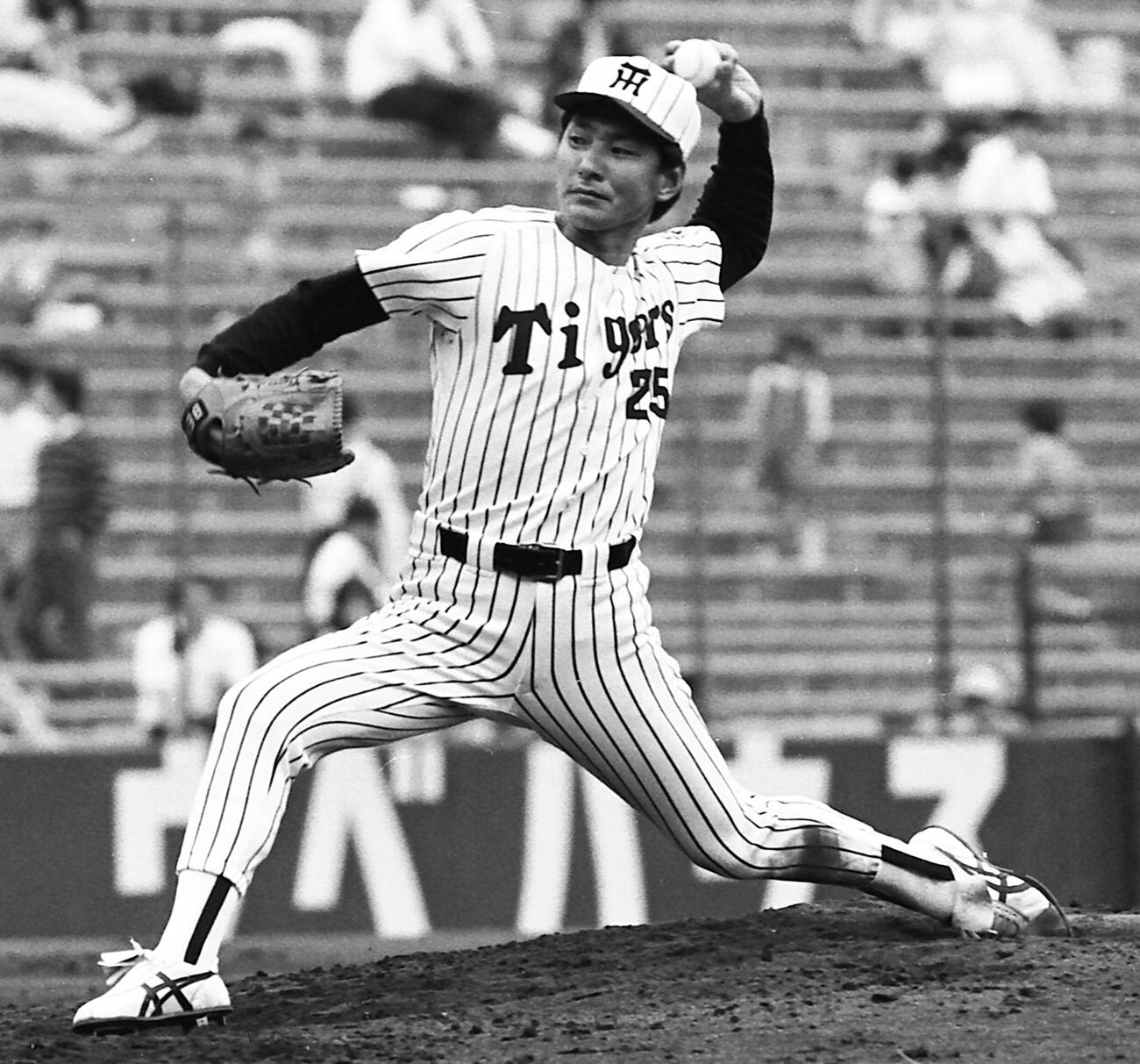 阪神山本和行(1988年撮影)