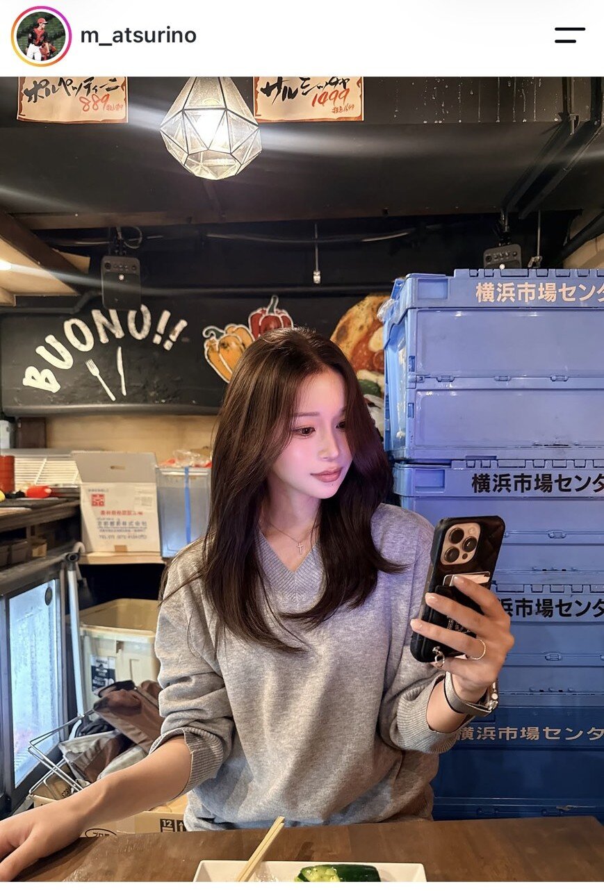 松本里乃さんのインスタグラムから
