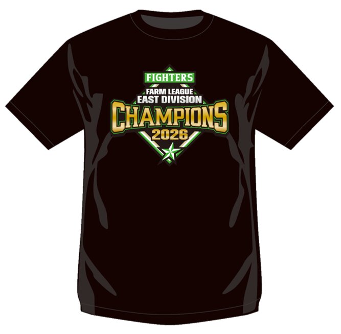 ファーム・リーグ東地区優勝記念Tシャツ（球団提供）