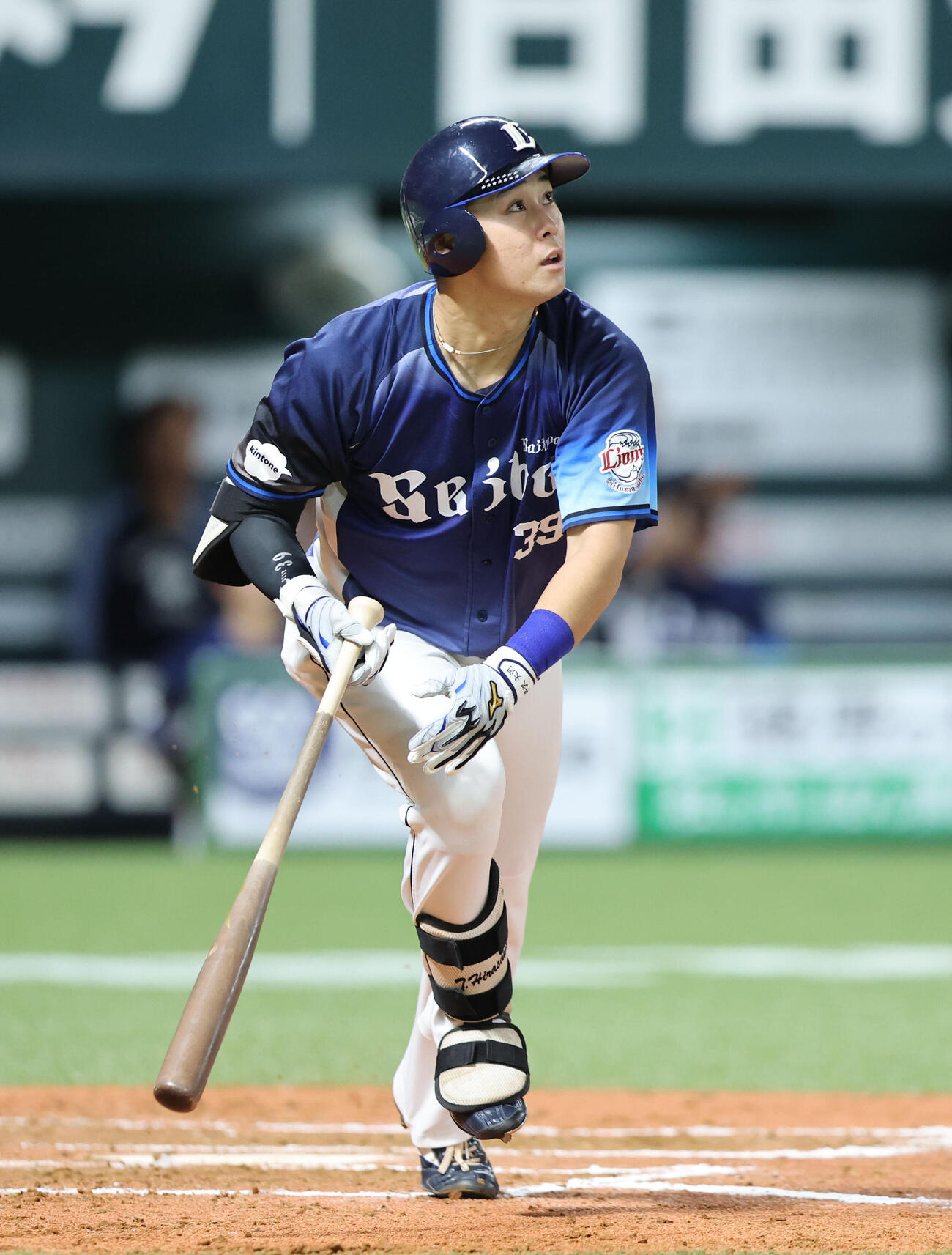 ソフトバンク対西武　8回表西武1死、平沢大河は右越え本塁打を放つ（撮影・梅根麻紀）
