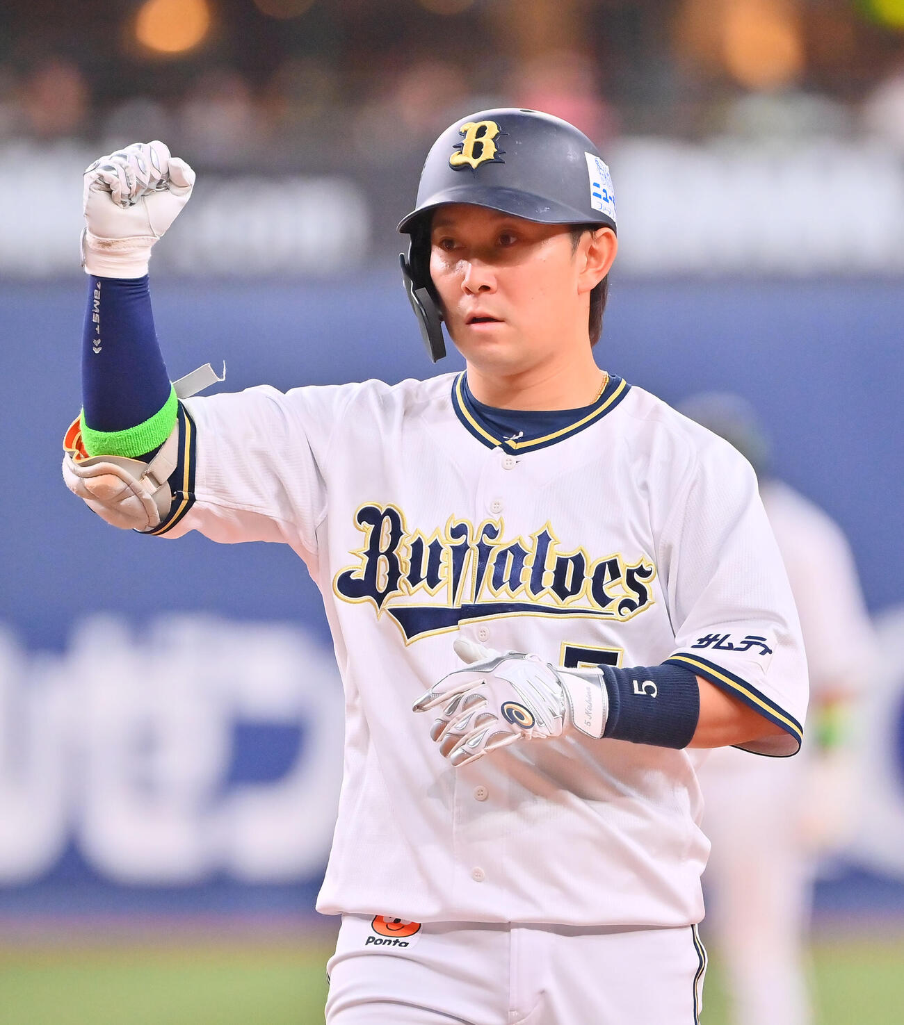 オリックス西野真弘（2022年10月撮影）