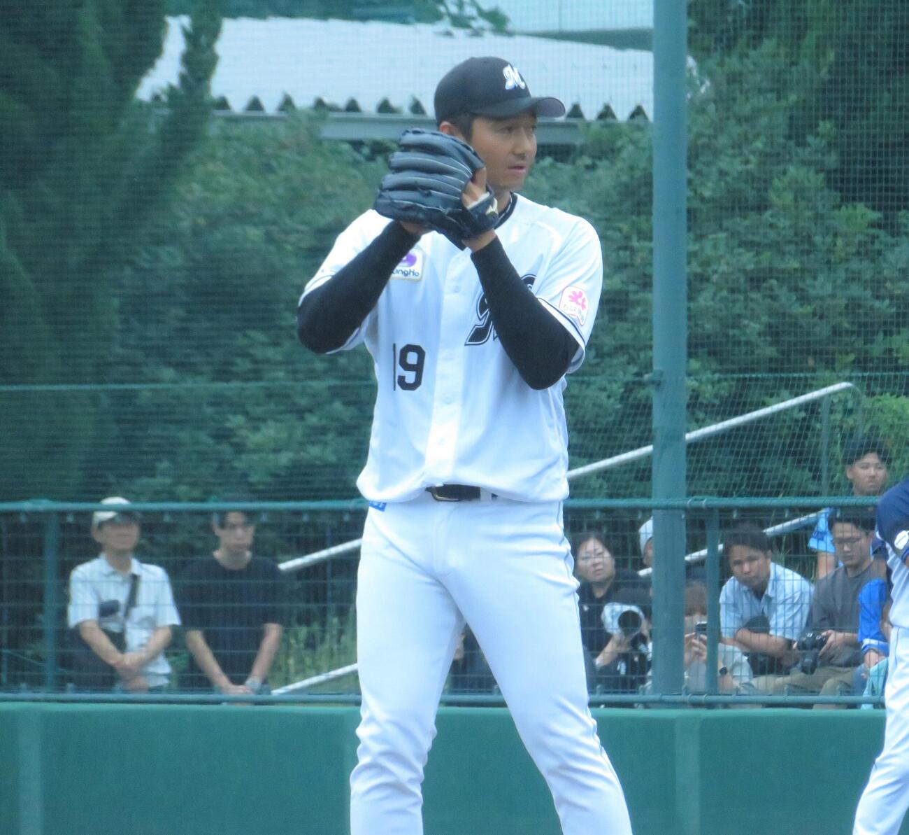 先発登板した唐川侑己
