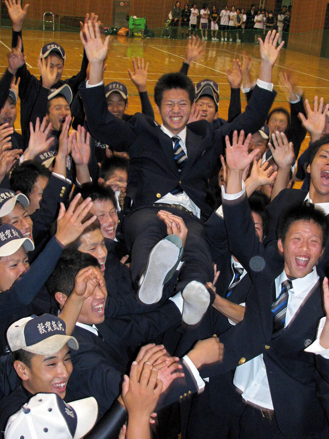 オリックス3位指名された敦賀気比・山田修義（2009年10月撮影）