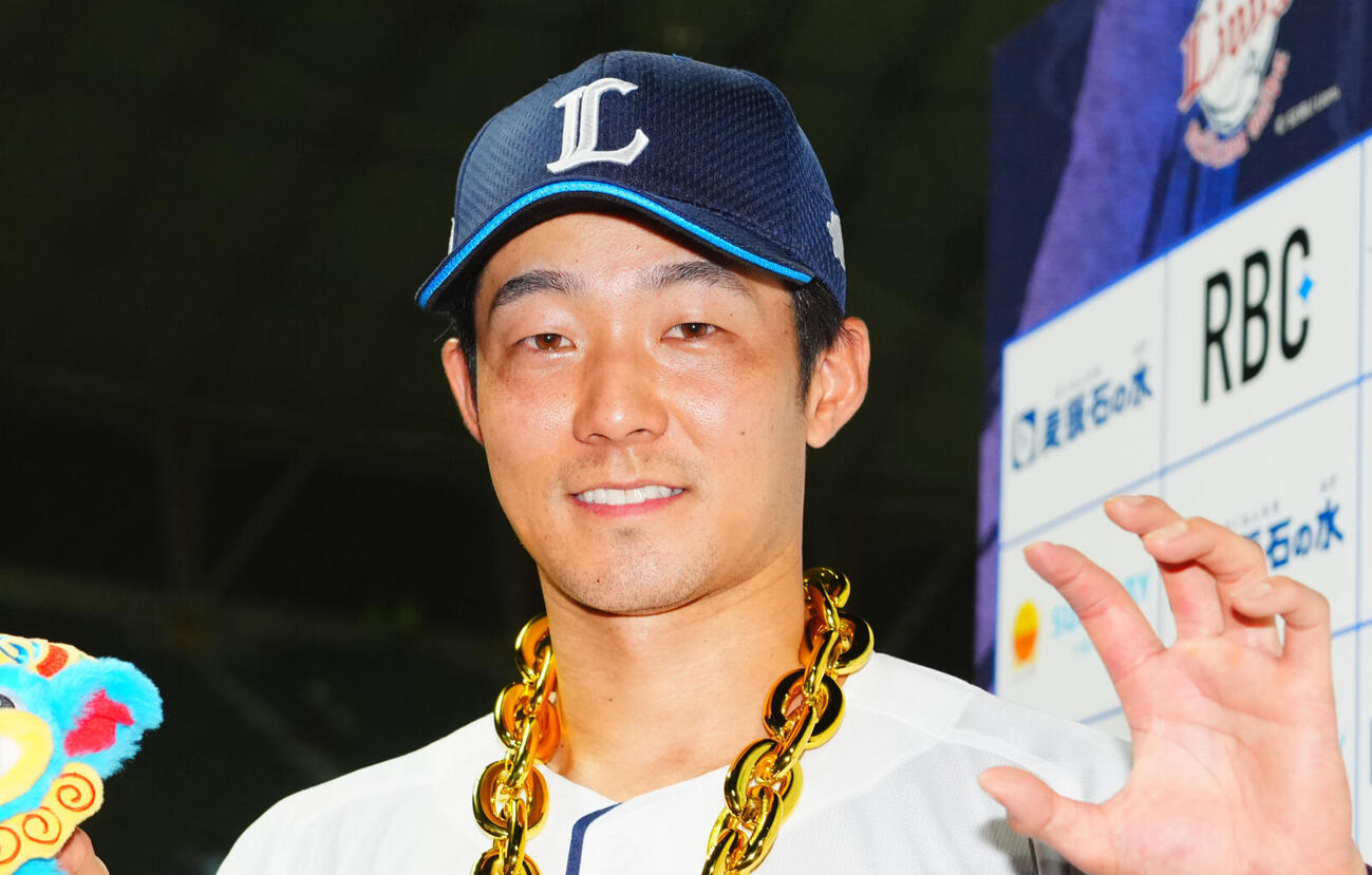 西武石井一成（2026年7月撮影）