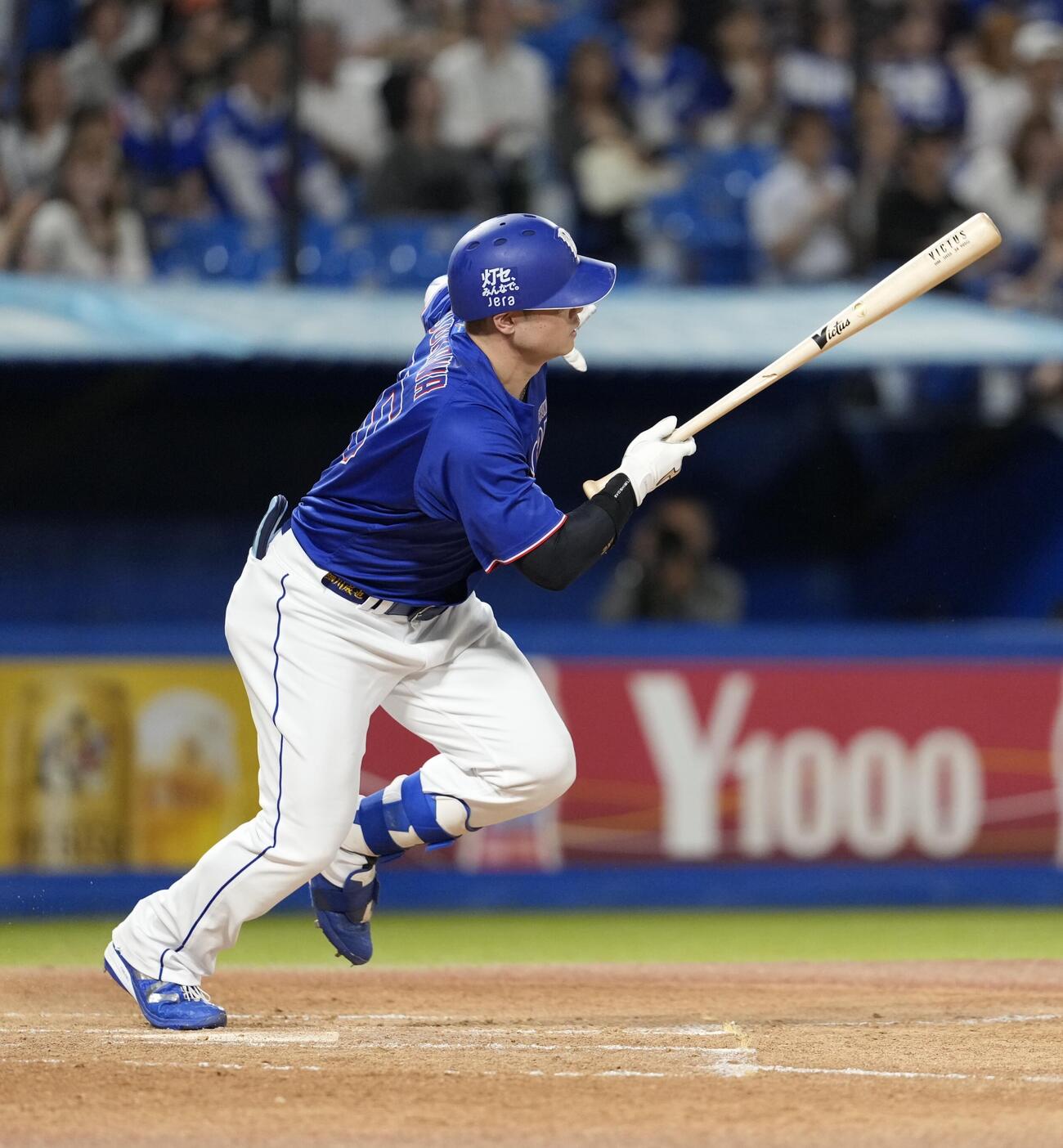 ヤクルト対中日　3回表中日1死三塁、細川成也の遊ゴロの間に追加点（撮影・小島史椰）