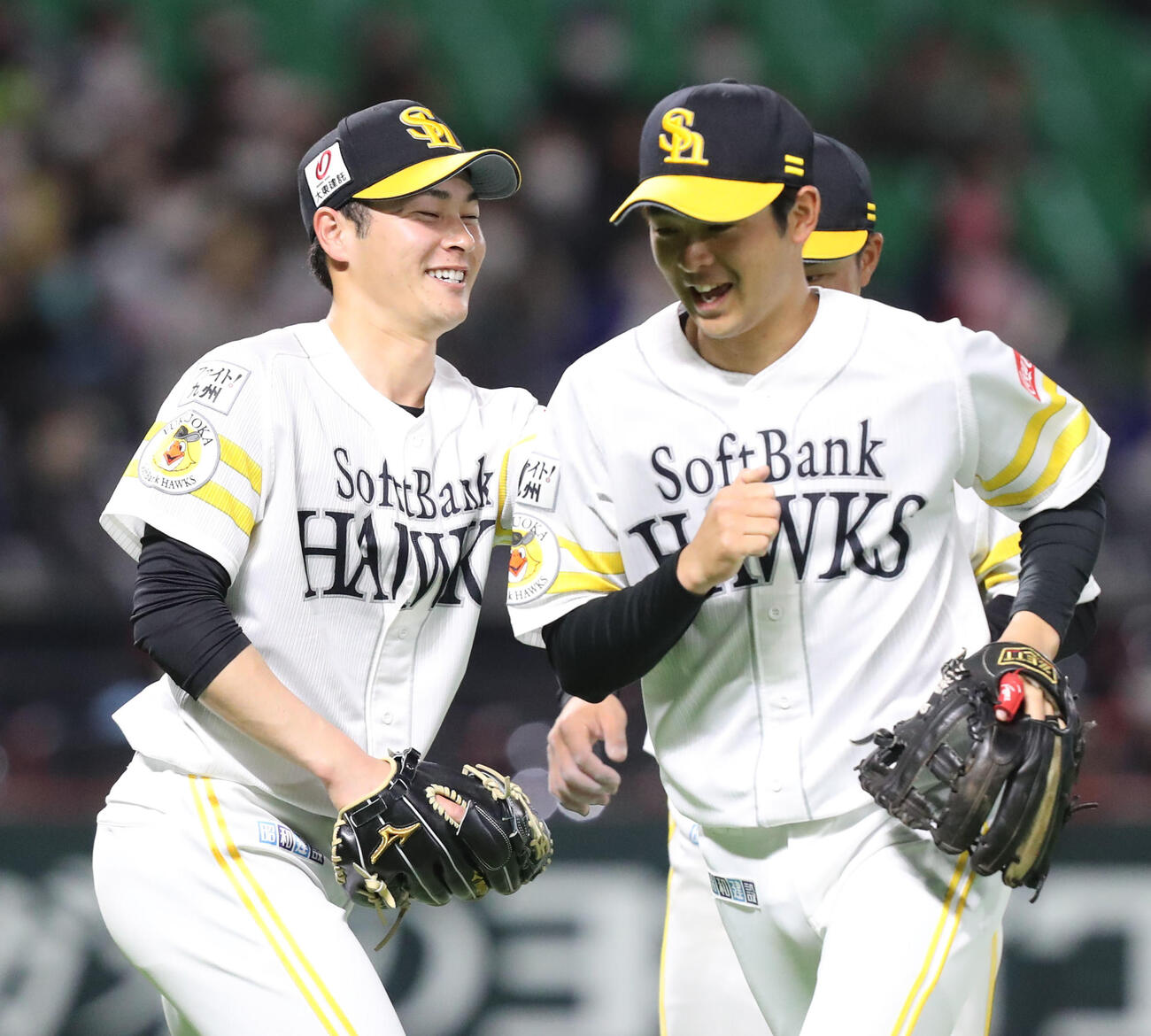 22年ソフトバンク時代　川瀬晃と笑顔