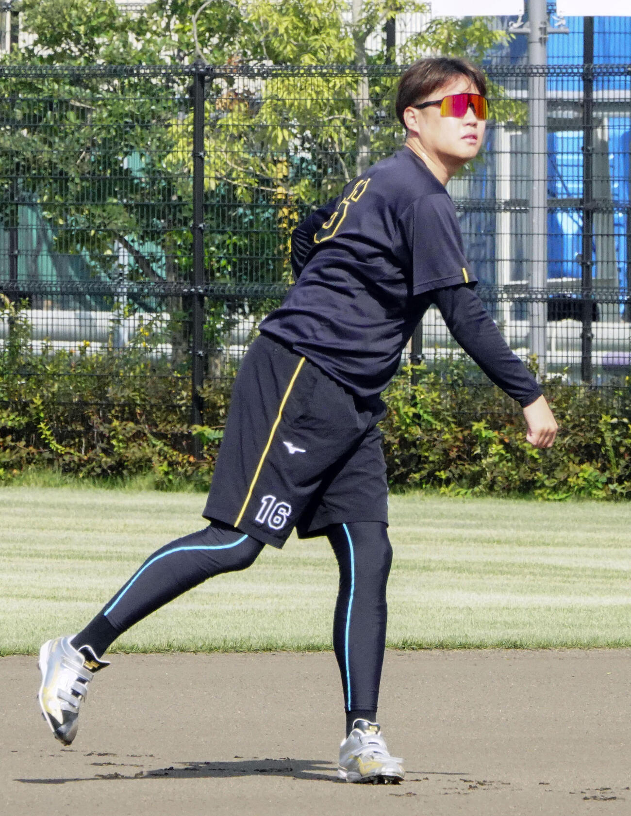 今季限りで現役を引退する阪神・西勇輝（2026年9月25日撮影）