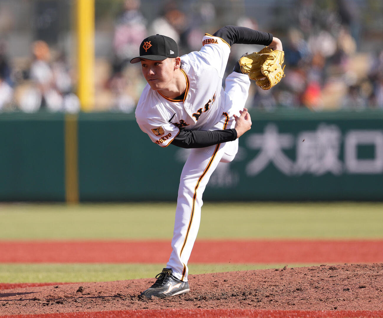 巨人京本真（2025年3月撮影）
