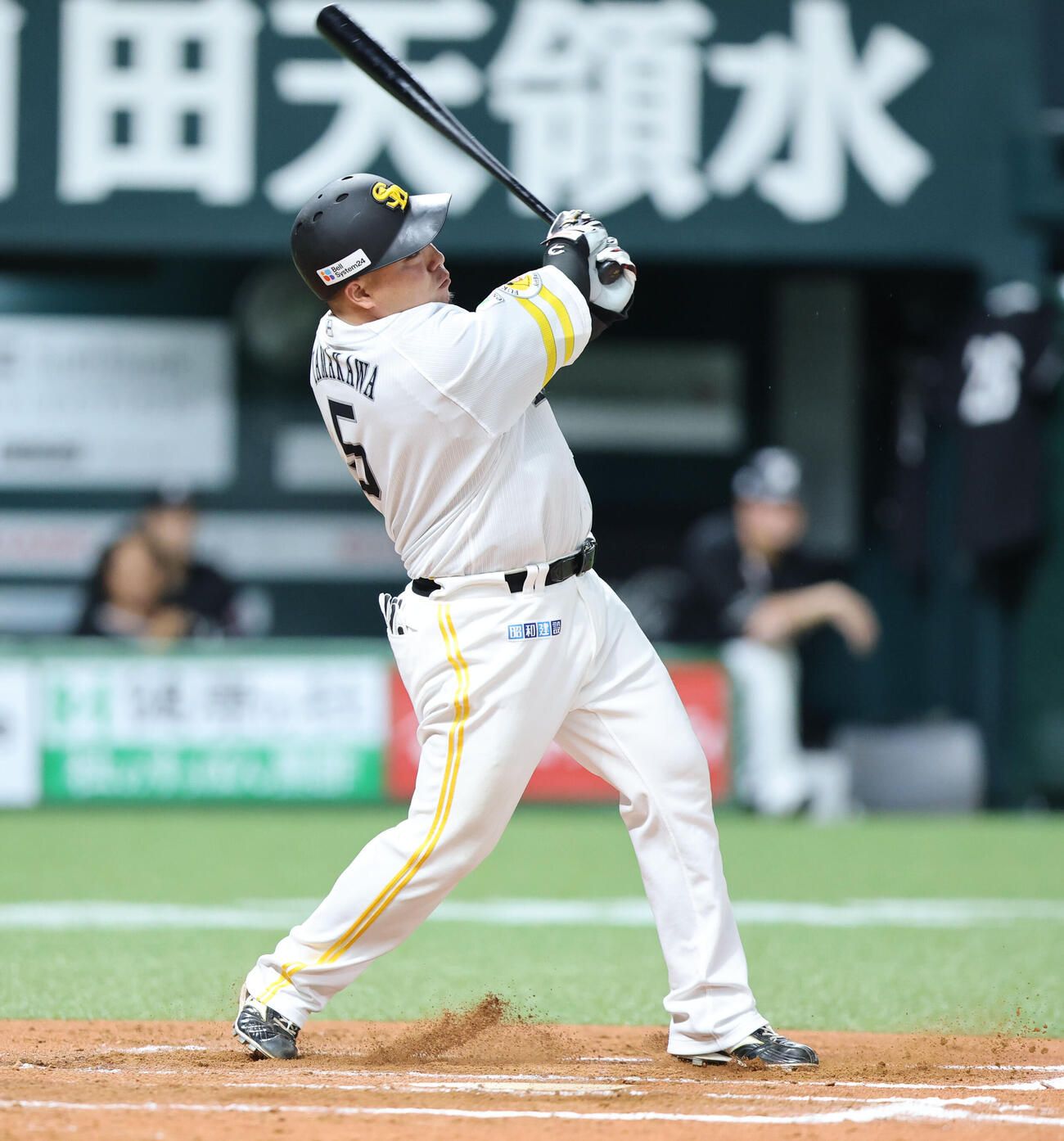 ソフトバンク山川穂高（2026年9月撮影）