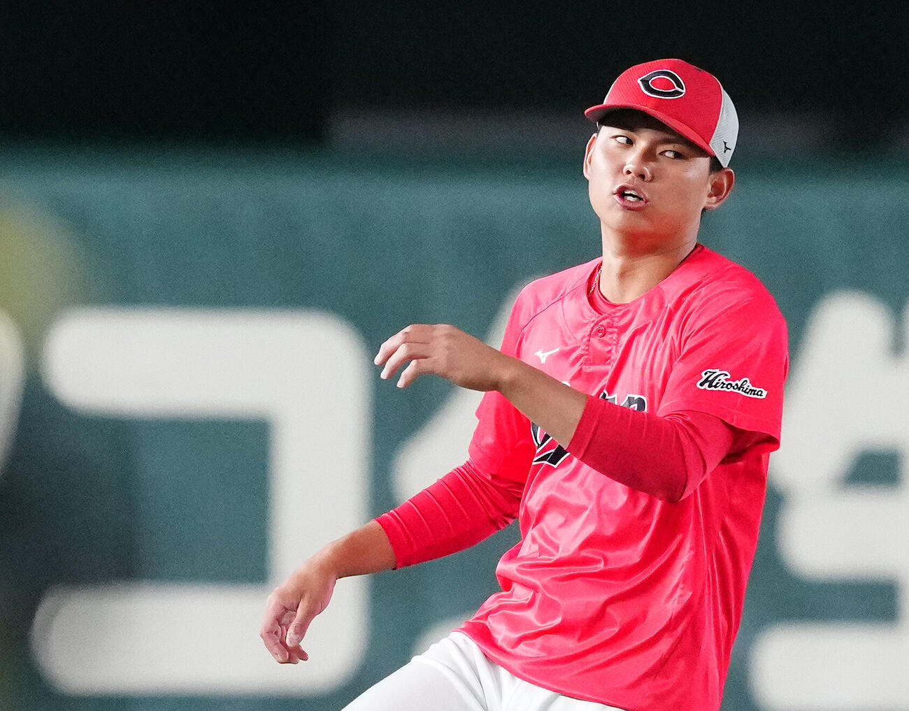 広島前川誠太（2026年4月撮影）