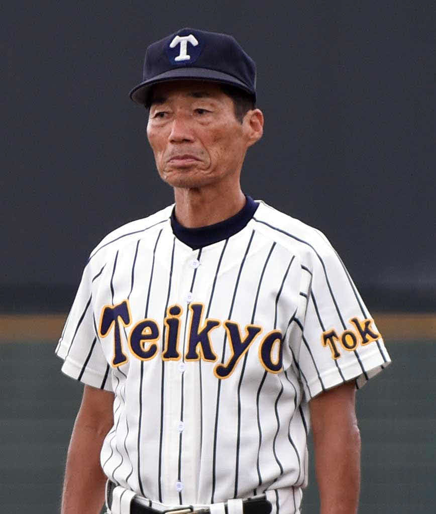 帝京監督時代の前田三夫氏（18年6月撮影）