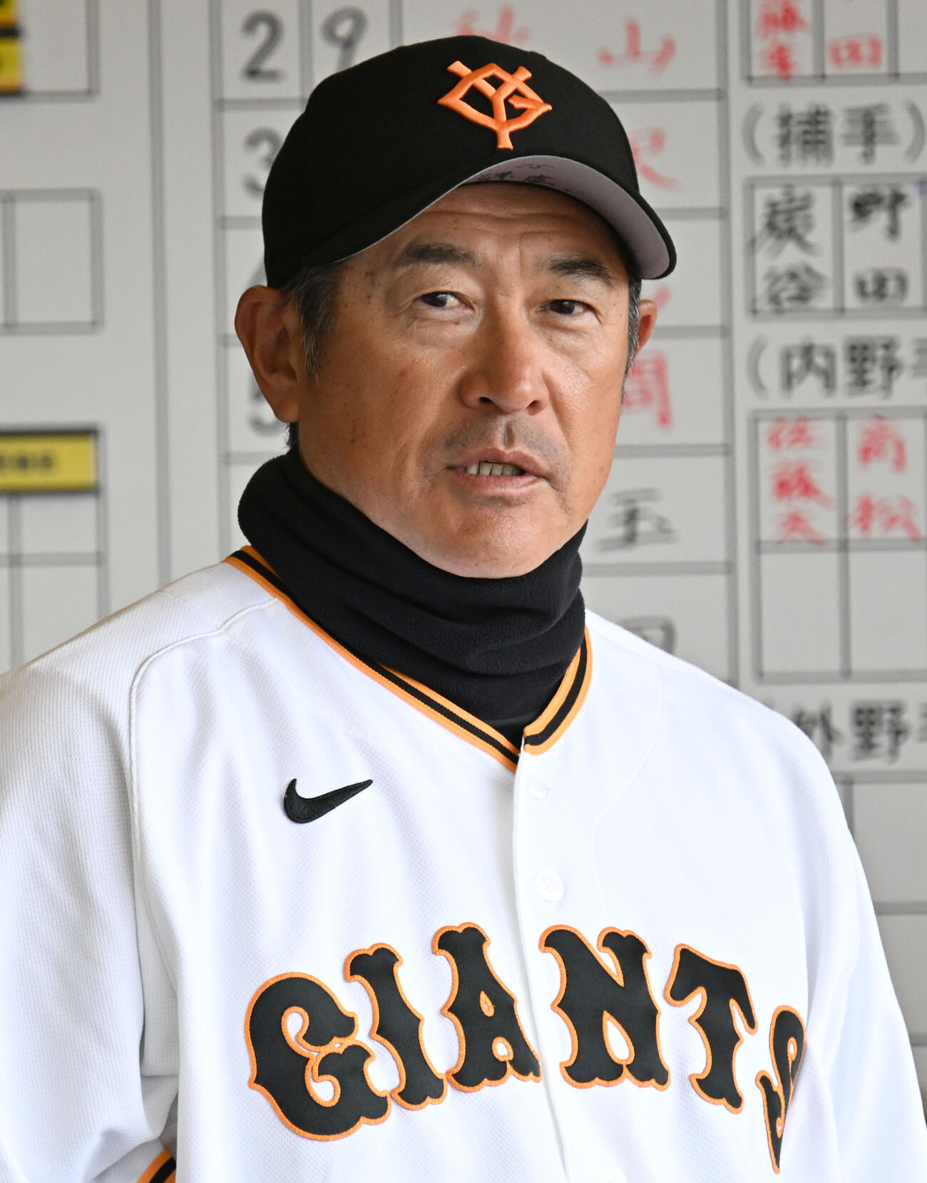 巨人石井琢朗２軍監督（2026年3月撮影）