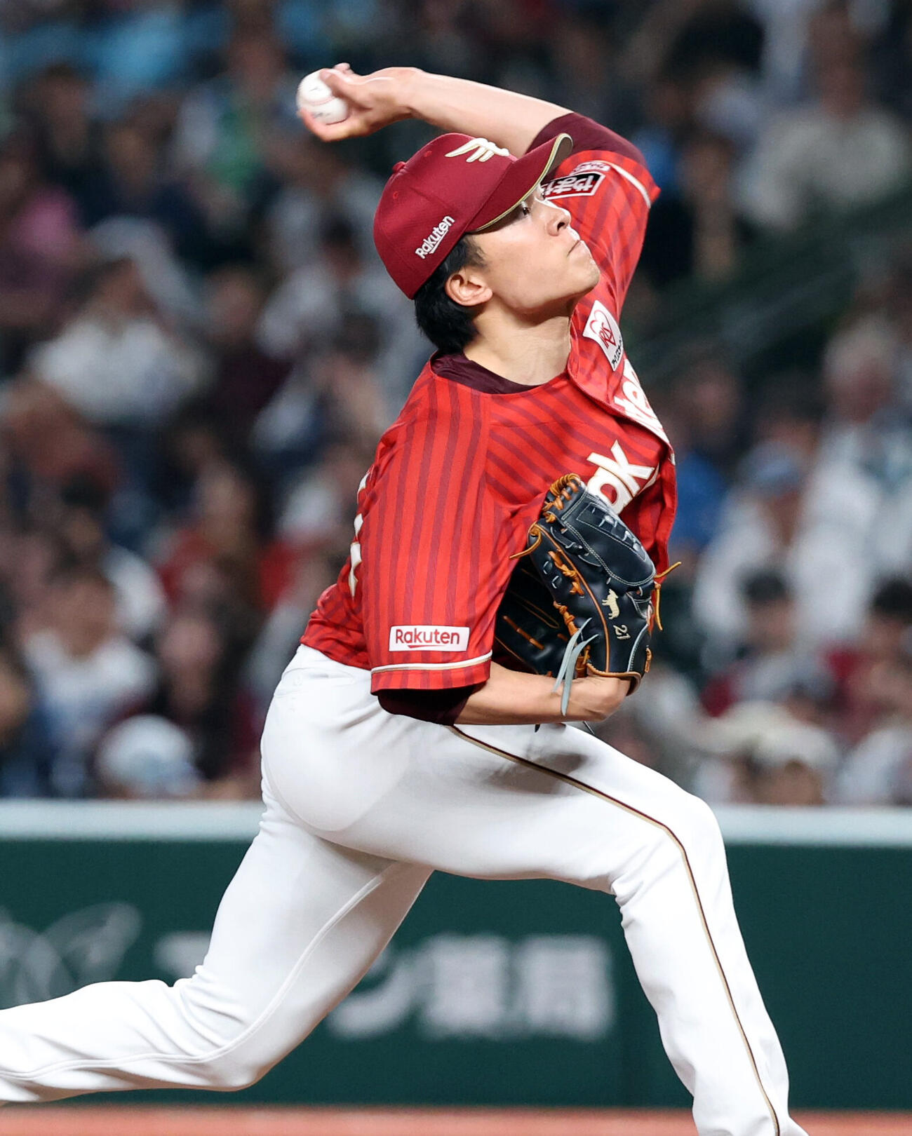 西武対楽天　楽天先発の早川隆久（撮影・浅見桂子）