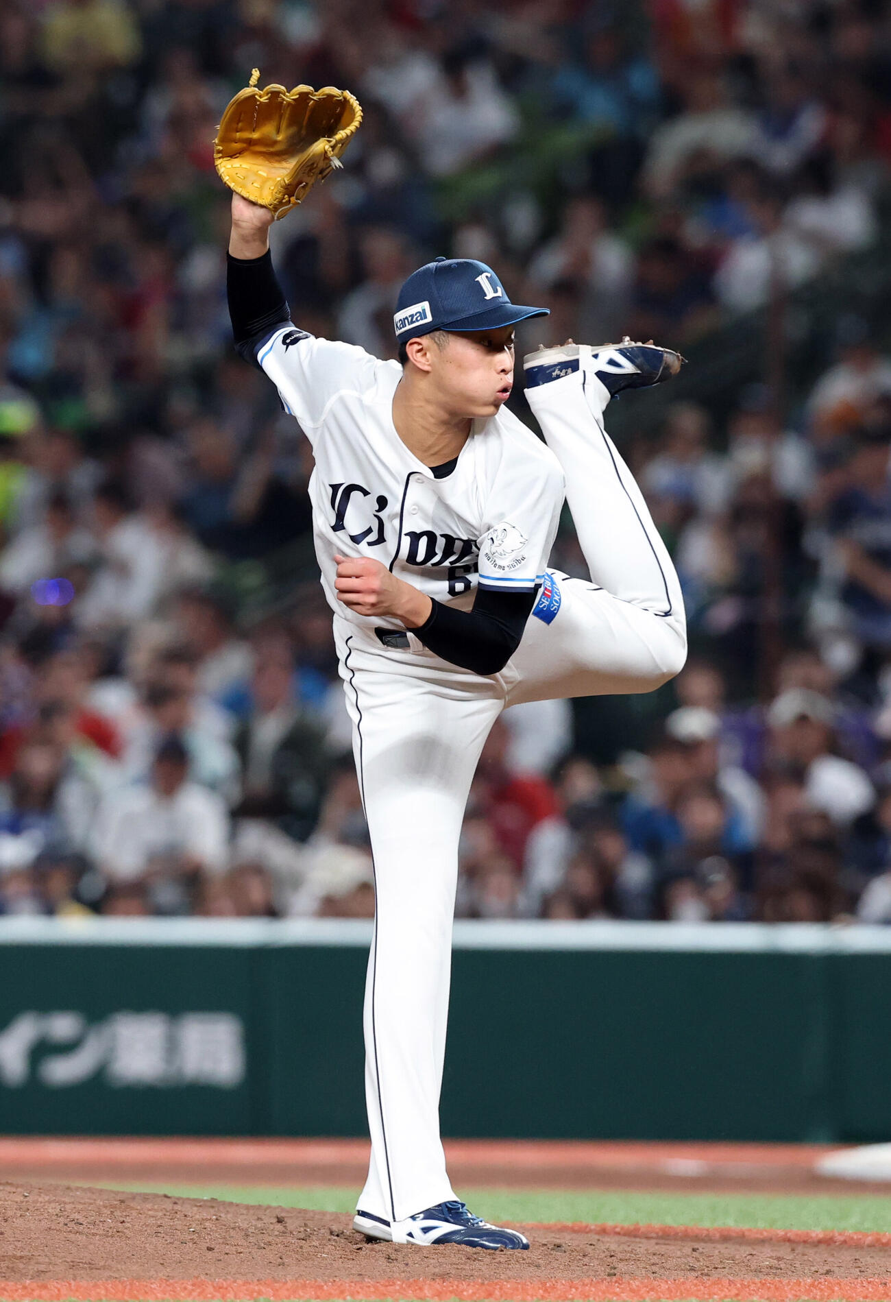 西武対楽天　西武先発の冨士大和（撮影・浅見桂子）