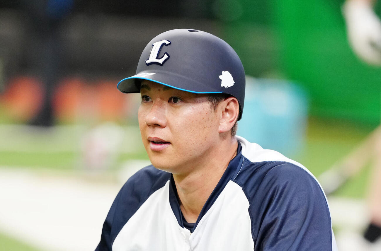 西武炭谷銀仁朗（2025年6月撮影）