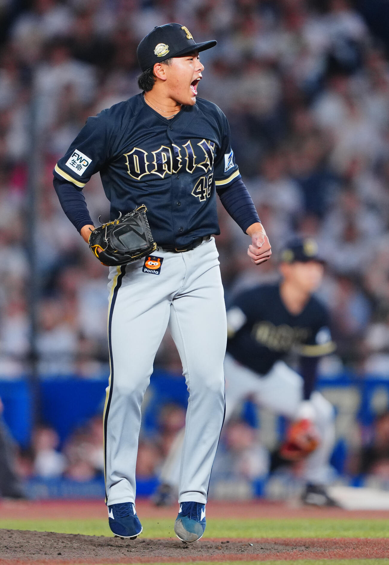 オリックス東松快征（2026年9月撮影）