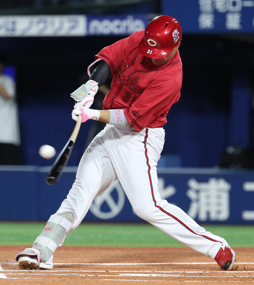 【広島】坂倉将吾先制犠飛で４試合連続打点「初先発の工藤が投げるので先制できて良かった」