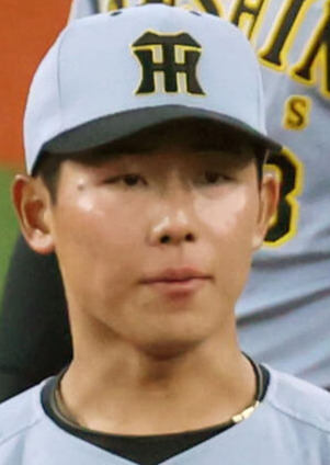 阪神戸井零士（2026年3月撮影）