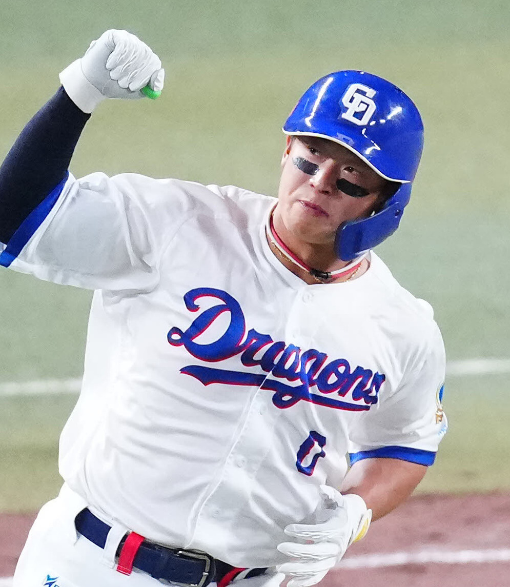 中日辻本倫太郎（2026年2月撮影）