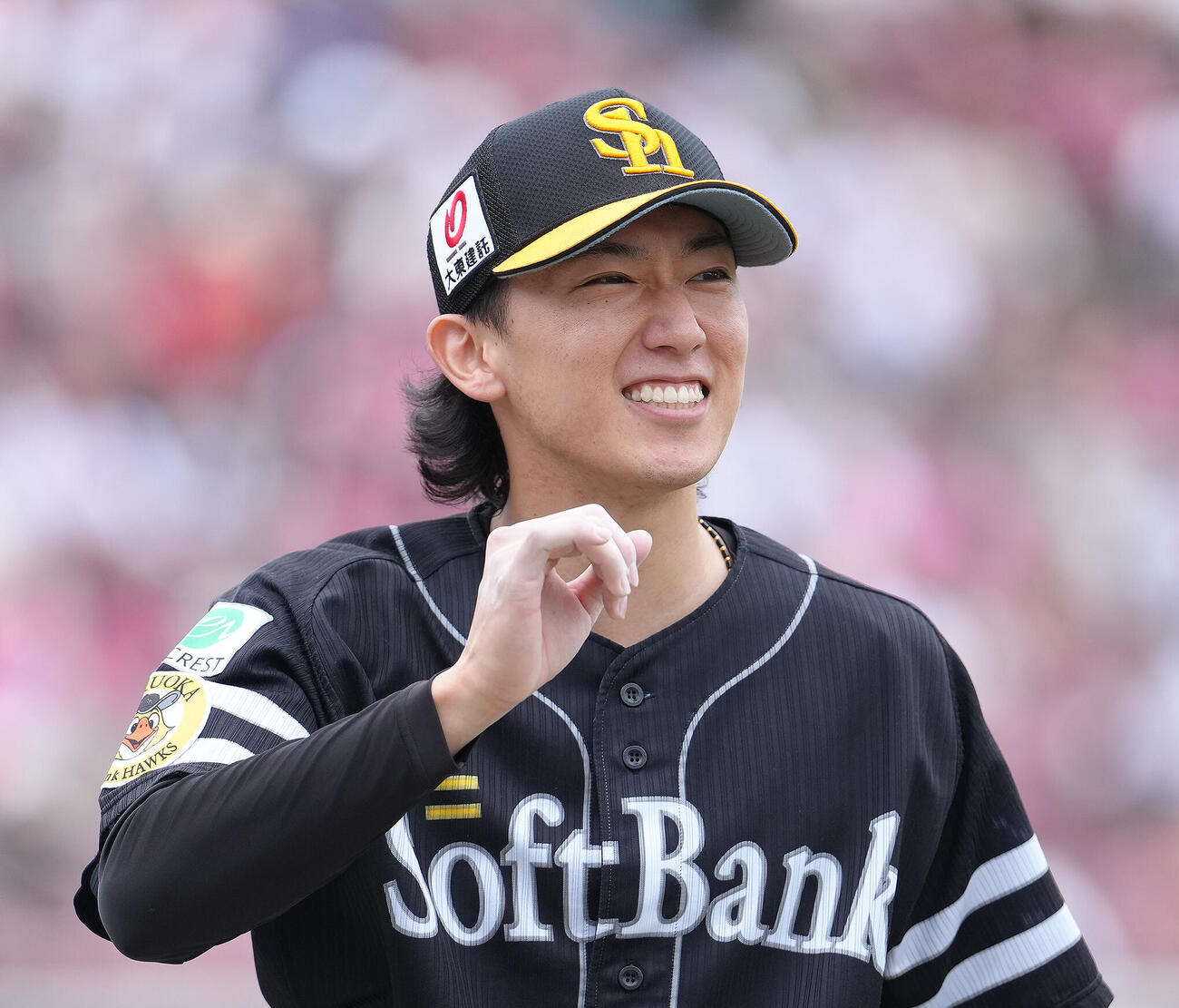 ソフトバンク大津亮介（2026年9月撮影）