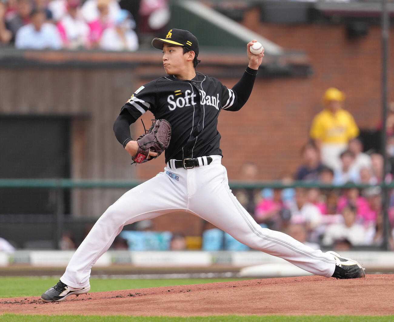 ソフトバンク前田悠伍（撮影・足立雅史）