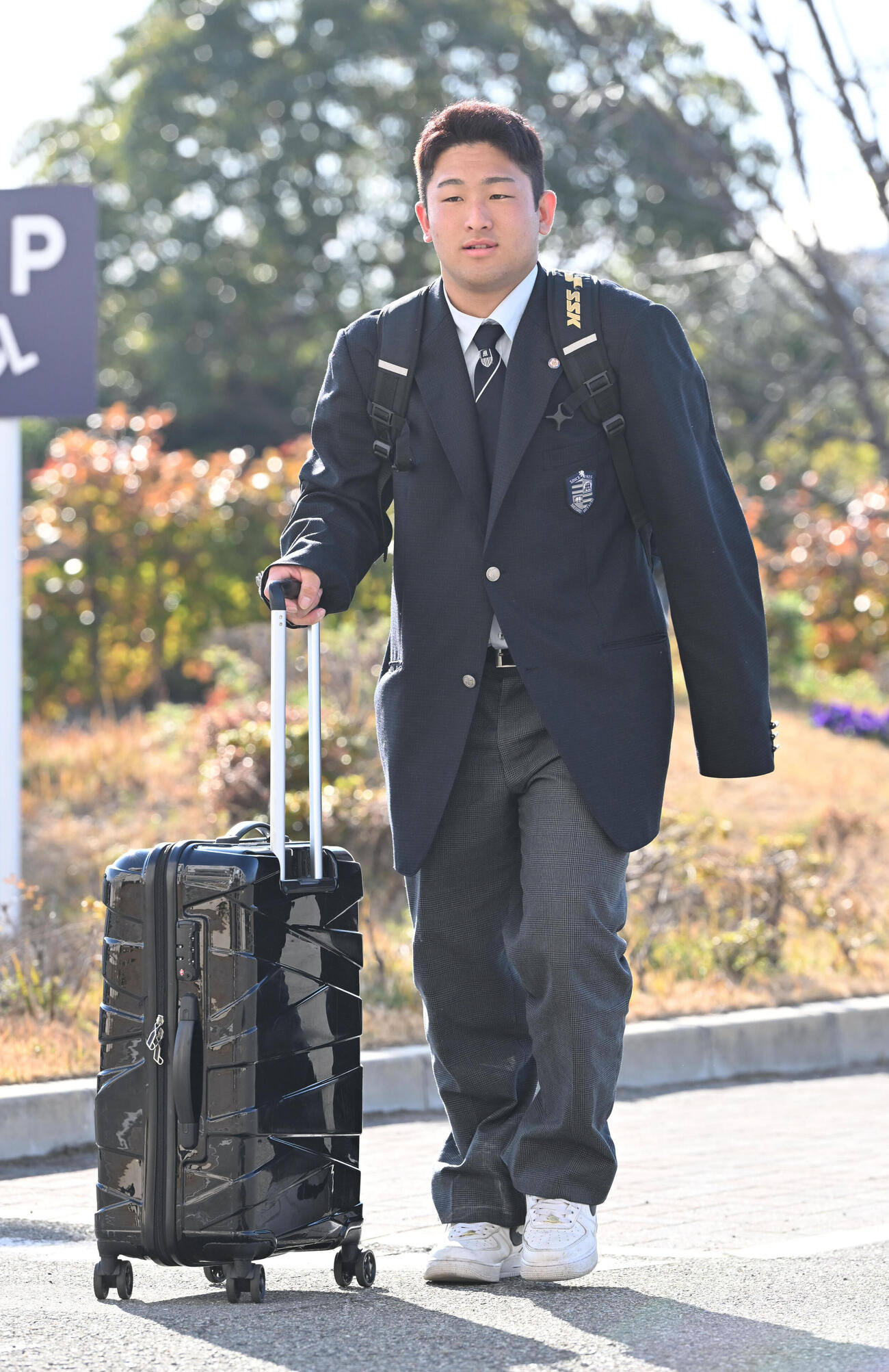 野上士耀さん＝2026年1月