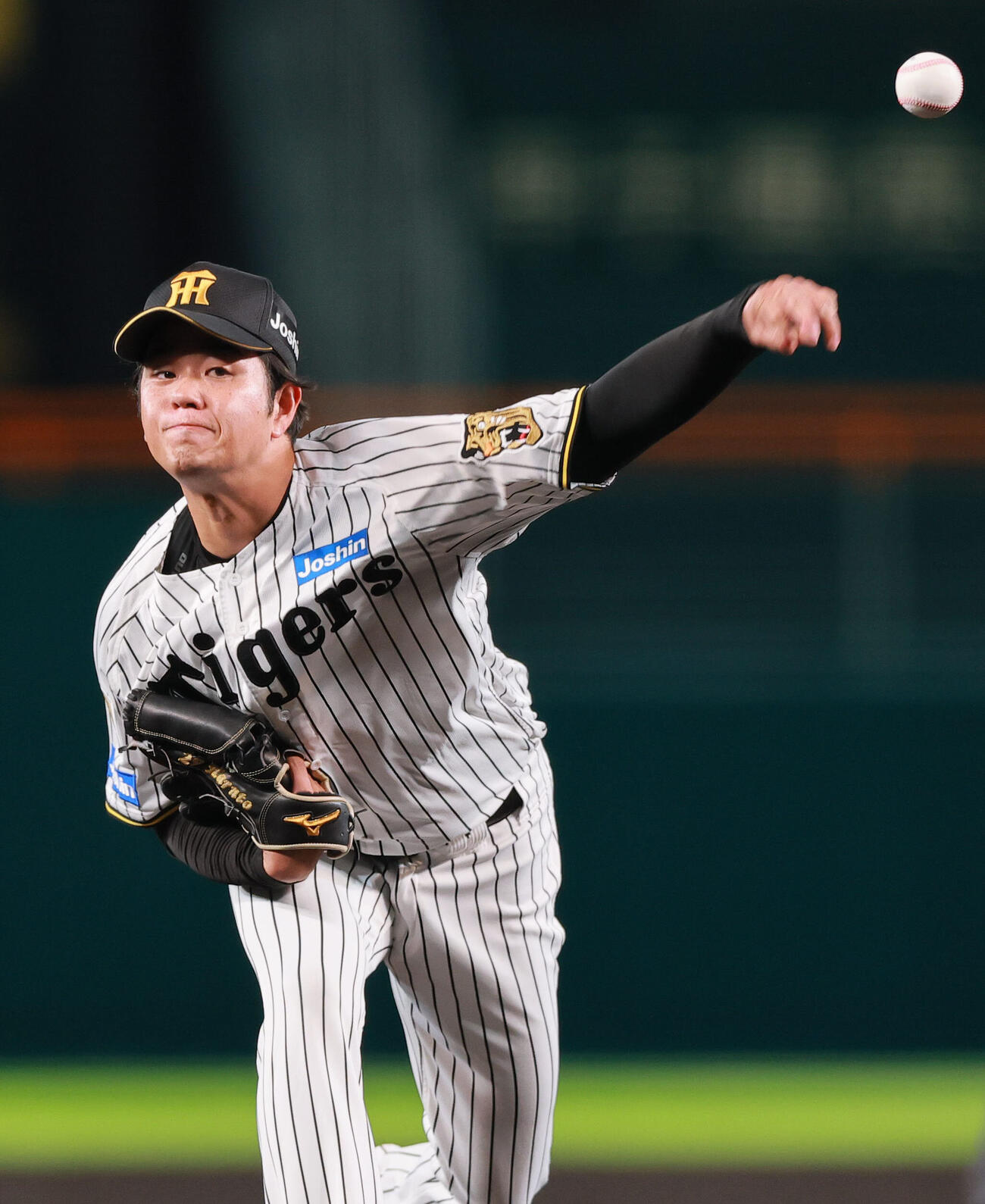 阪神対ヤクルト　阪神先発の高橋遥人（撮影・上山淳一）