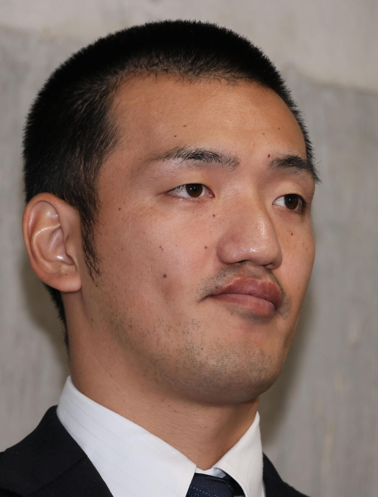 戦力外通告された広島矢野雅哉（撮影・加藤孝規）
