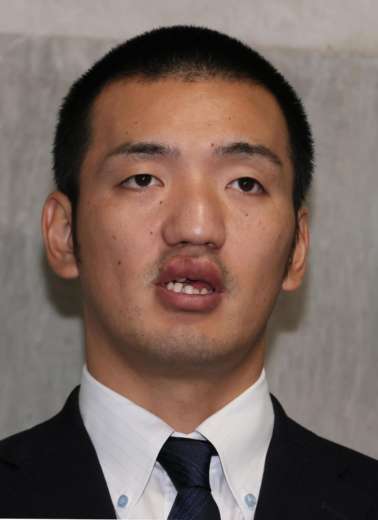 戦力外通告された広島矢野雅哉（撮影・加藤孝規）