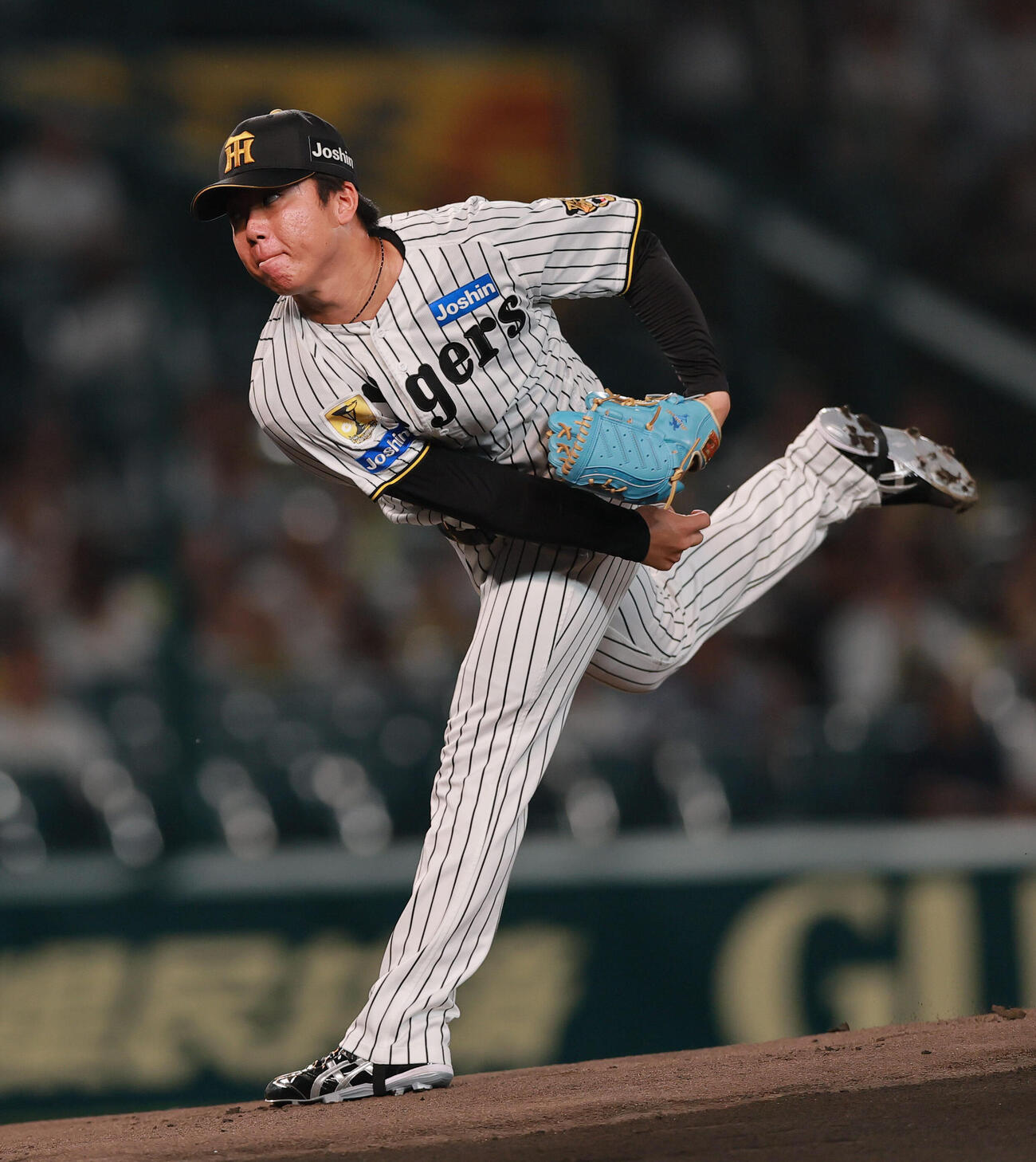 阪神対巨人　阪神先発の村上頌樹（撮影・上山淳一）
