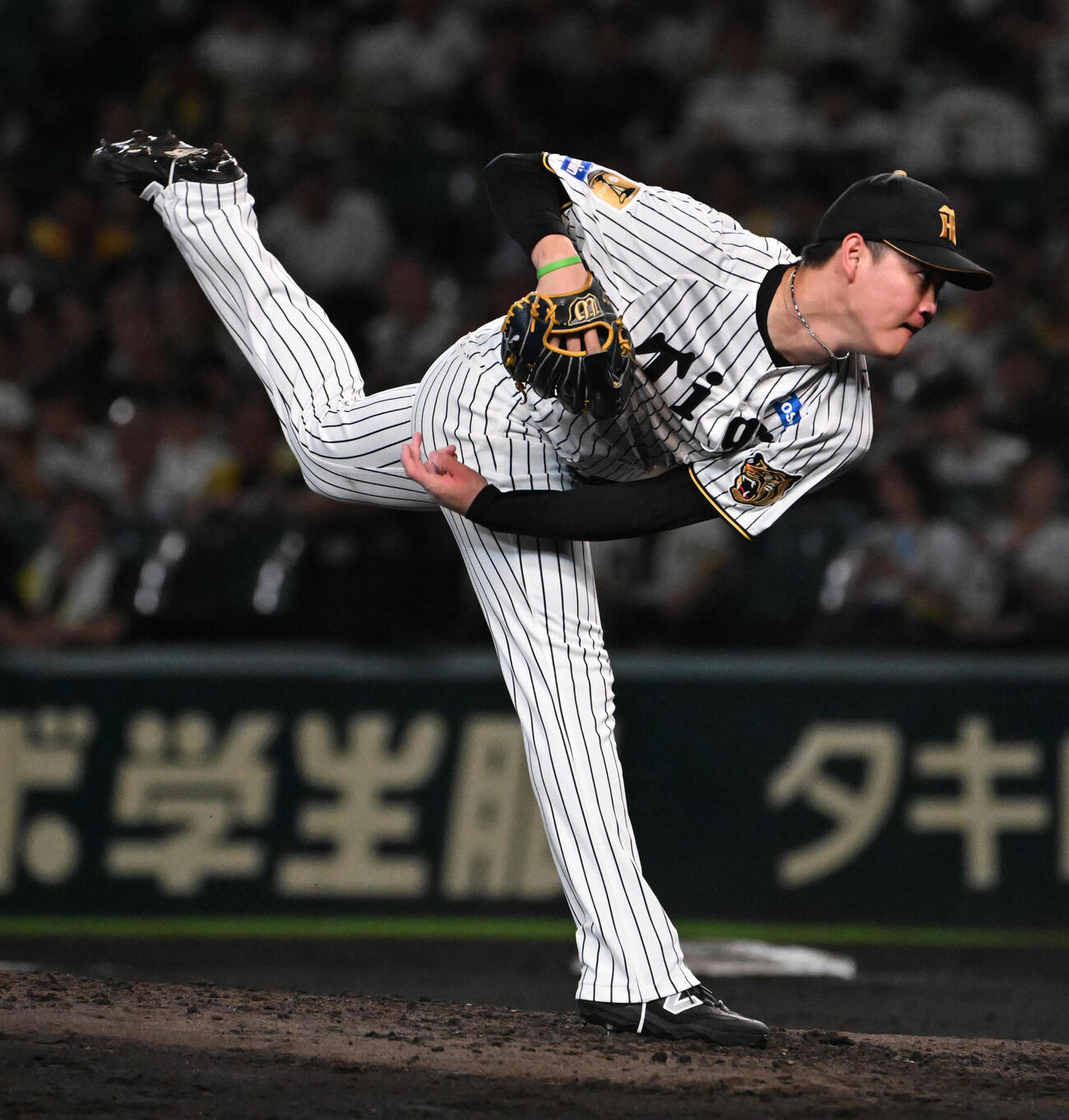 阪神対巨人　阪神3番手の及川雅貴（撮影・石井愛子）