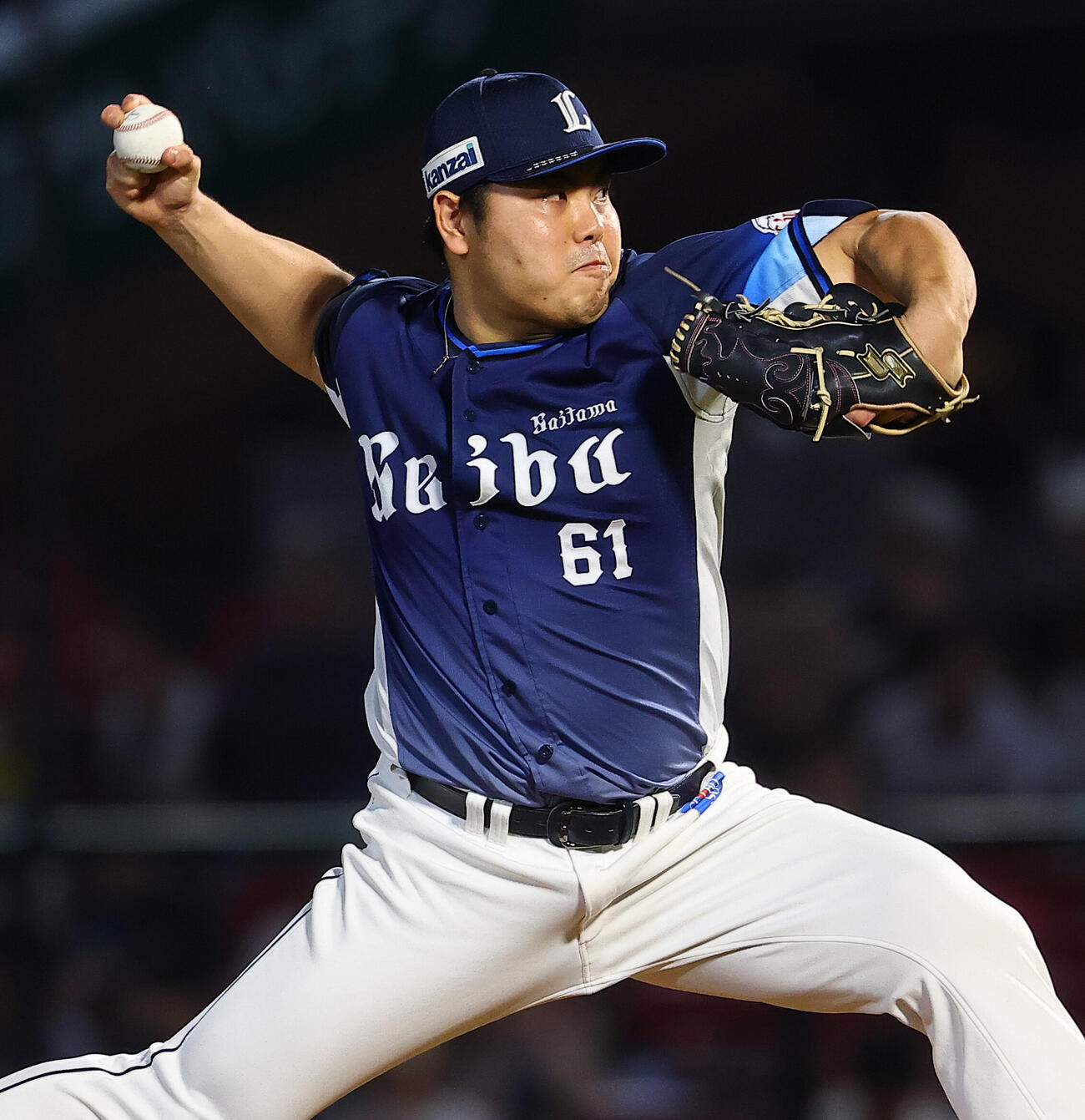 西武平良海馬（2026年9月撮影）　