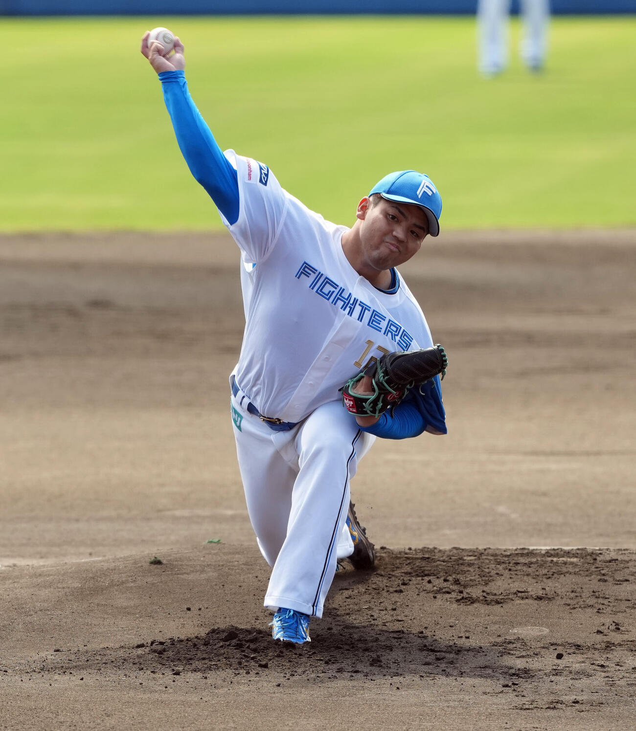 日本ハム対ソフトバンク　日本ハムの先発川勝空人（撮影・たえ見朱実）