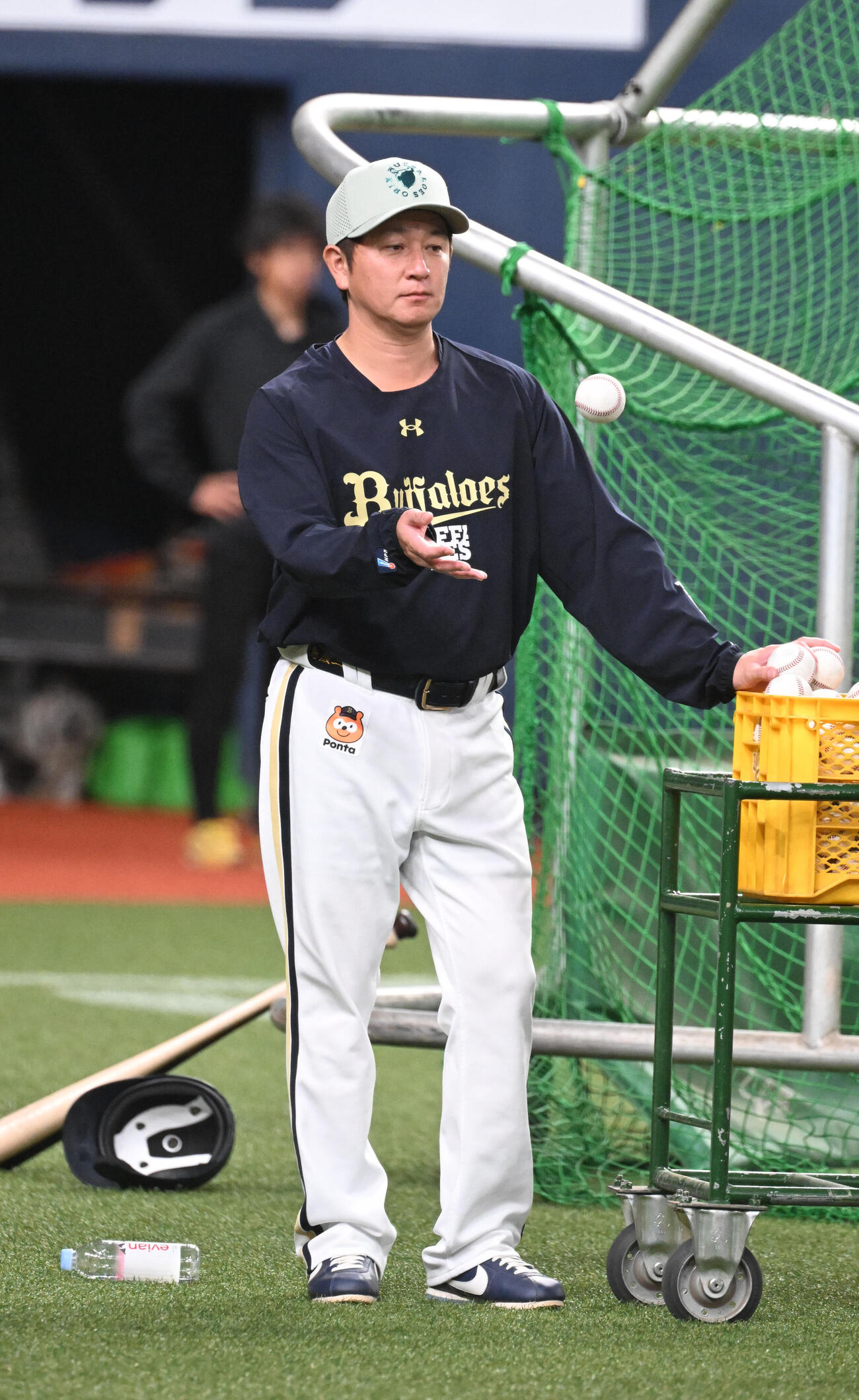 オリックス川島慶三打撃コーチ（2026年4月撮影）