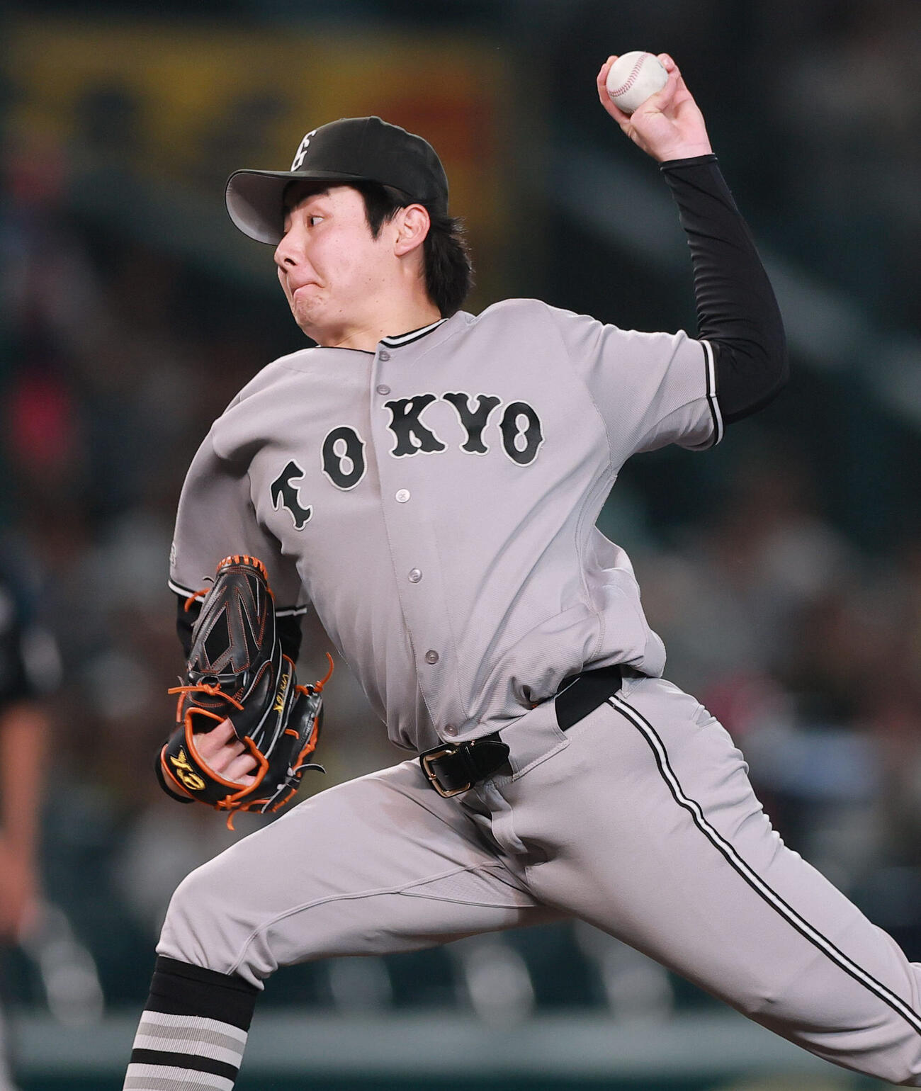 阪神対巨人　巨人先発の竹丸和幸（撮影・上山淳一）