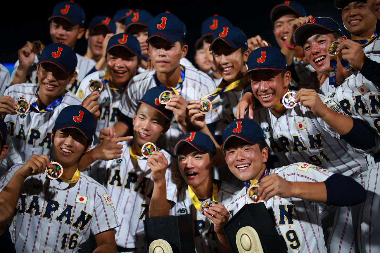 「ラグザスpresents WBSC U－15野球ワールドカップ2026」（メキシコ・メリダ）で3位となった侍ジャパンU－15日本代表（写真提供：NPBエンタープライズ）