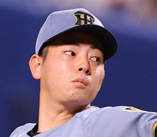 阪神下村海翔（2026年8月撮影）
