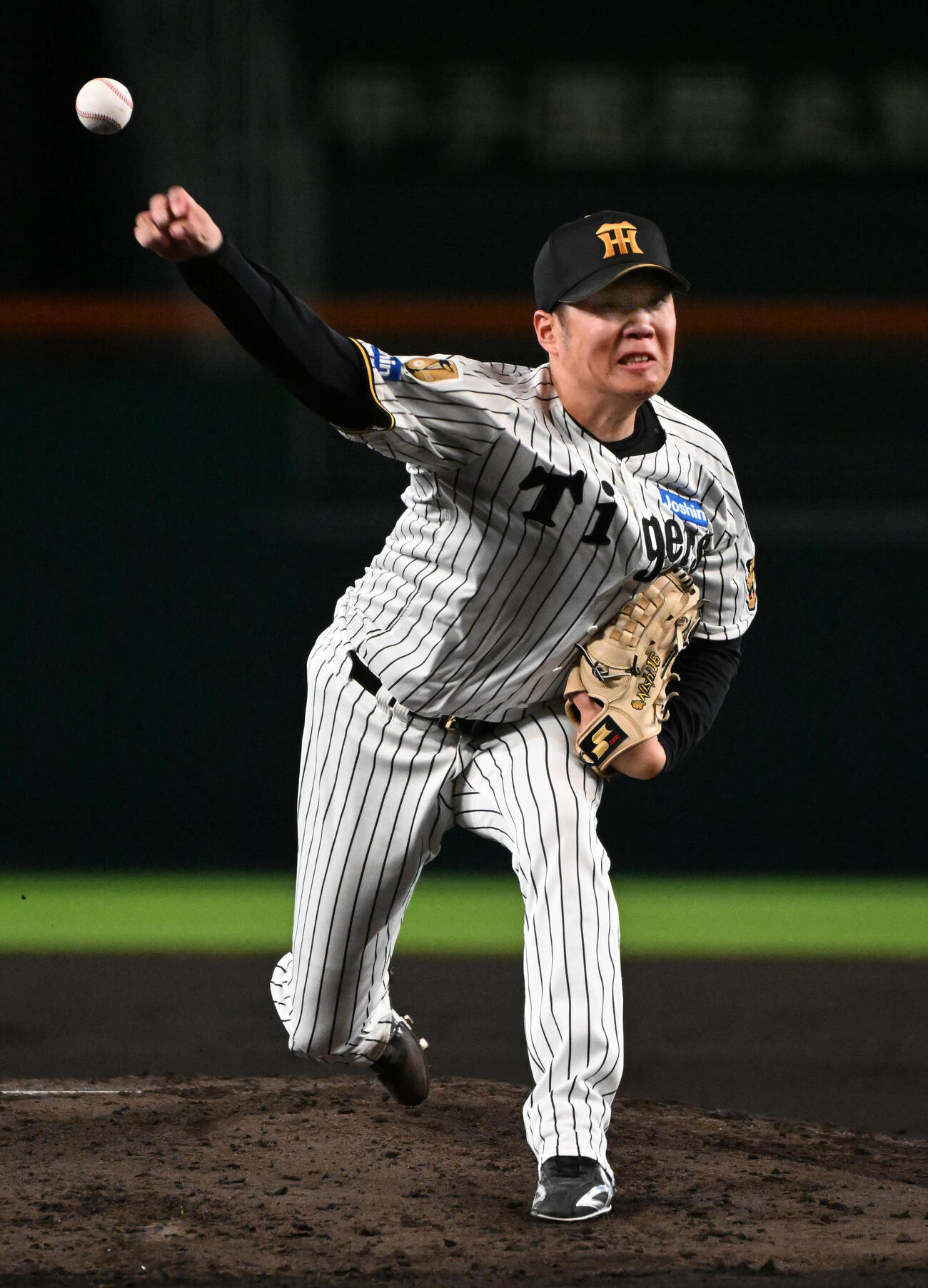 阪神対広島　阪神先発の西勇輝（撮影・石井愛子）