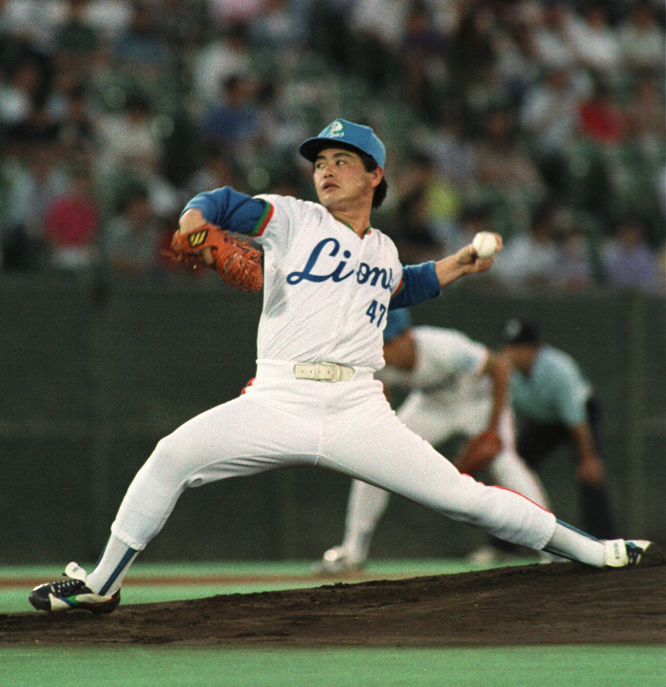 1993年9月、通算100勝目をあげた西武工藤公康