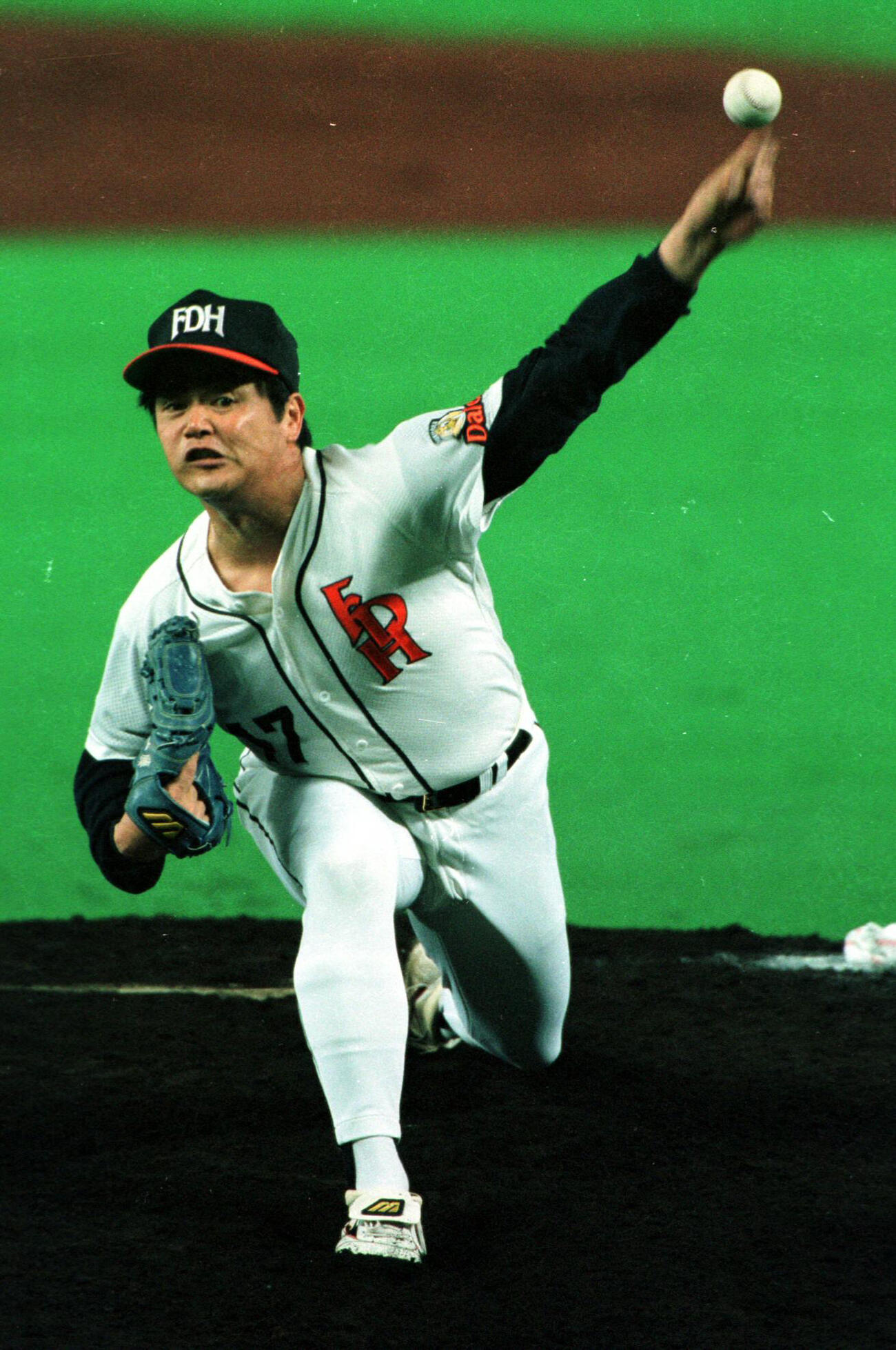 1999年10月、日本シリーズ・ダイエー対中日　工藤公康の投球フォーム
